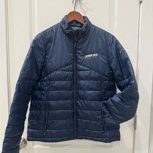 Eddie Bauer Navy Puffer Jacket